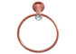 Wall-mounted Bathroom Accessory Towel Ring  Zinc Alloy and Crystal